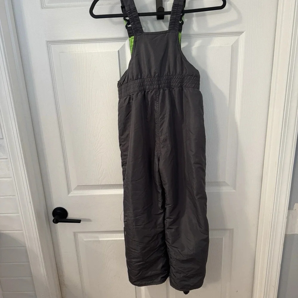 C9 By CHAMPION  Black Green Insulated Ski Snowsuit Overall Pants  Kids SZ: S 6-7
